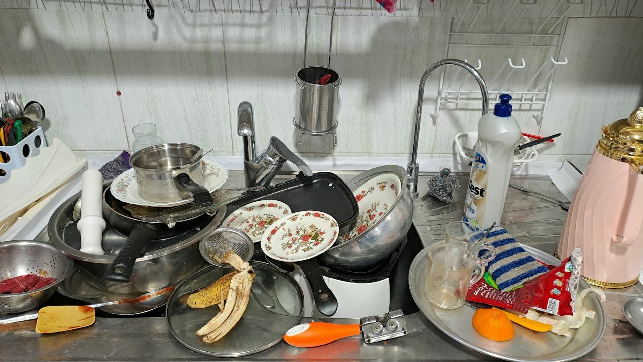 Insanely Satisfying Sink Cleaning – From Disgusting to Sparkling!