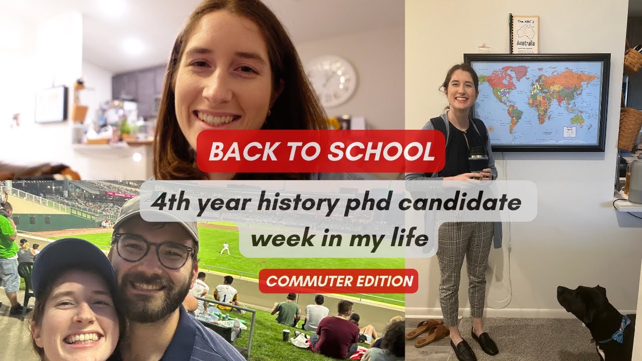 4th year PhD BACK TO SCHOOL: Week In My Life as a Commuter