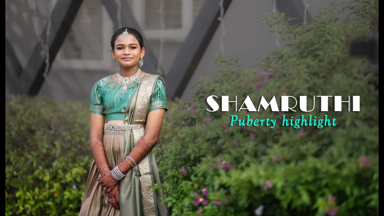Shamruthi Puberty Highlight | Tamil puberty | #weddingphotography #krishphotography