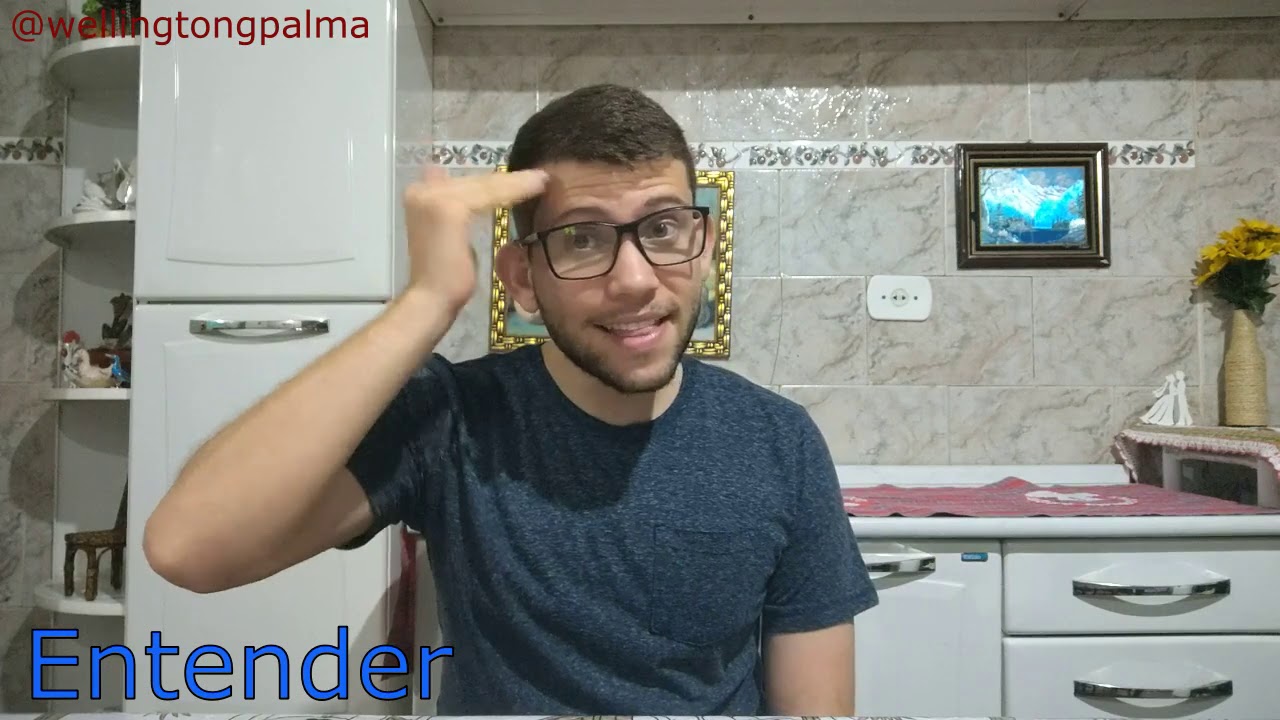 Verbo com Afirmativo e Negativo em Libras