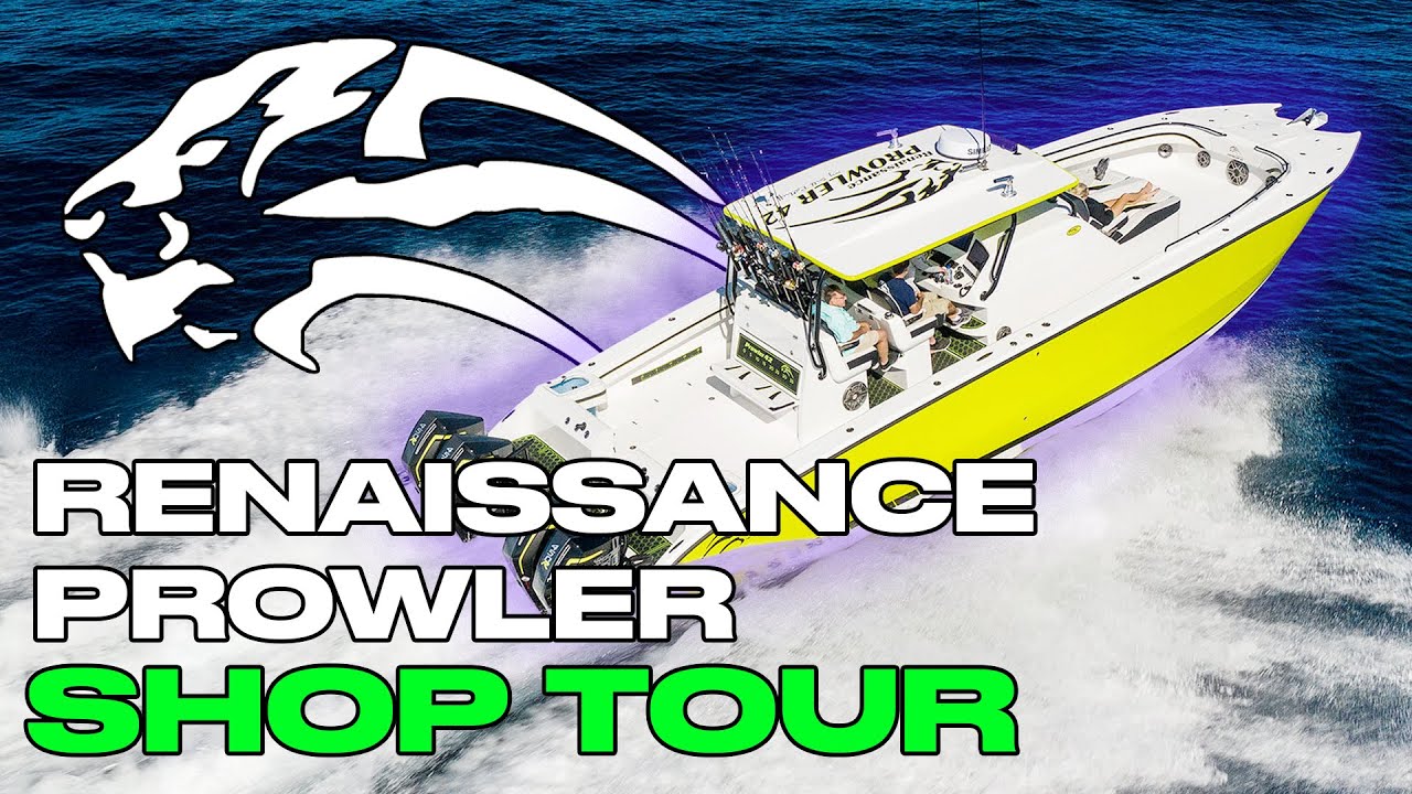 THE BEST OFF SHORE FISHING CATAMARANS | Renaissance Prowler Shop Tour