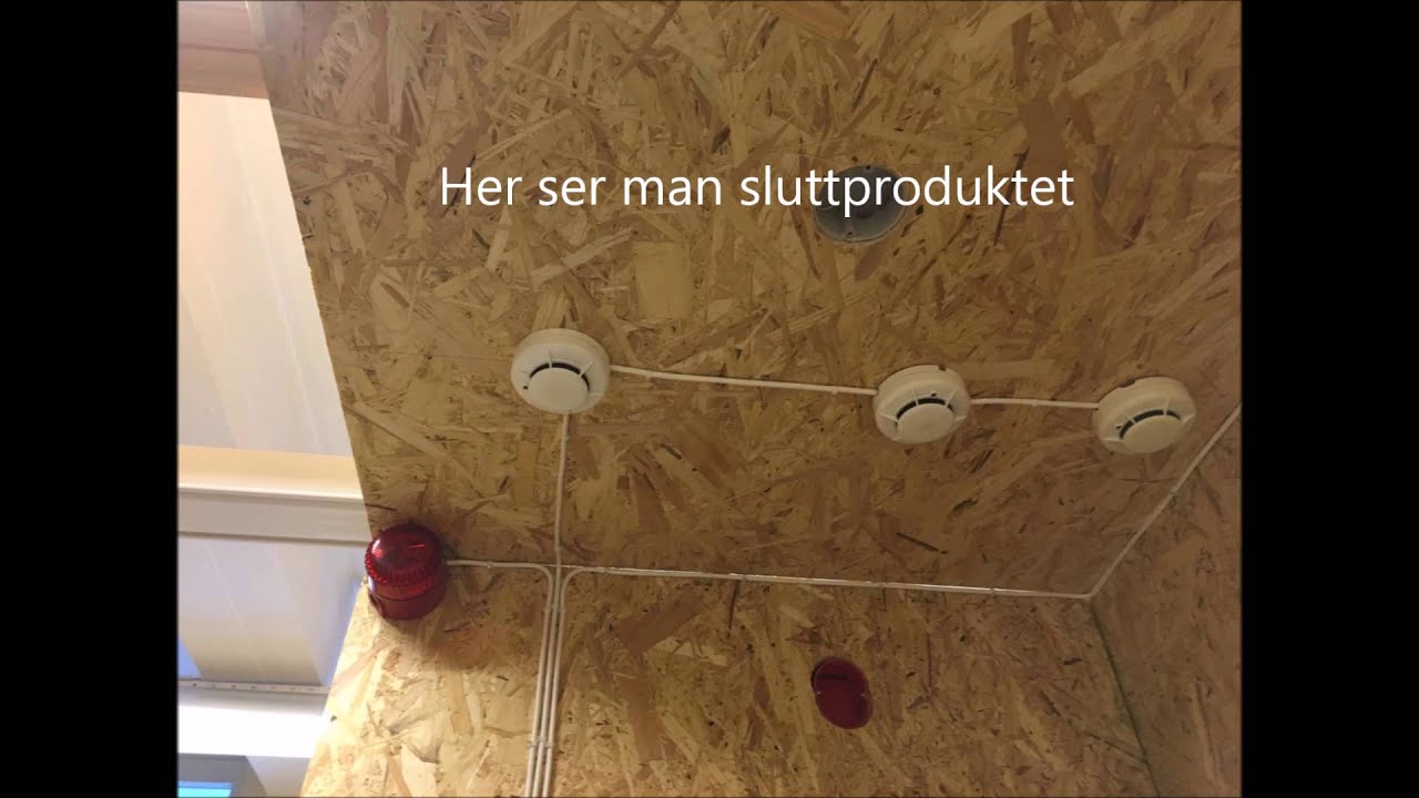 Instruksjons video - brannalarmanlegg