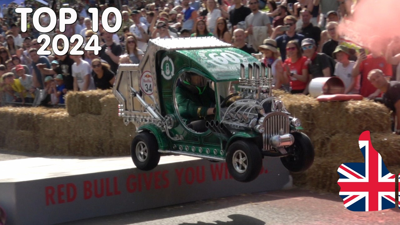 Топ-10 Red Bull Soapbox Race в Лондоне 2024