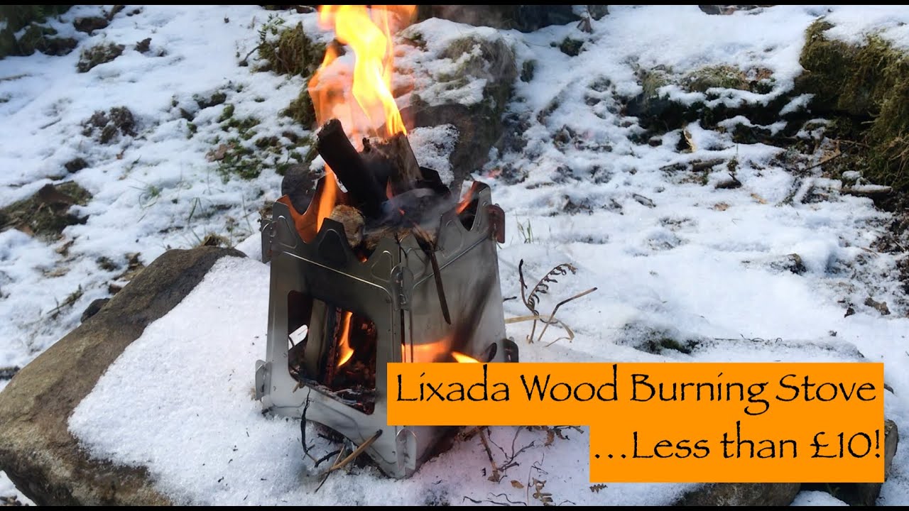 Lixada Wood Burning Stove (First Light!) - A Chilled Walk In The Woods & Pretty Winter Sunset