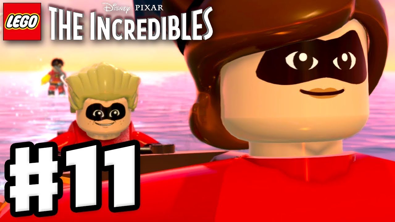 LEGO The Incredibles - Gameplay Walkthrough Part 11 - Above Parr!