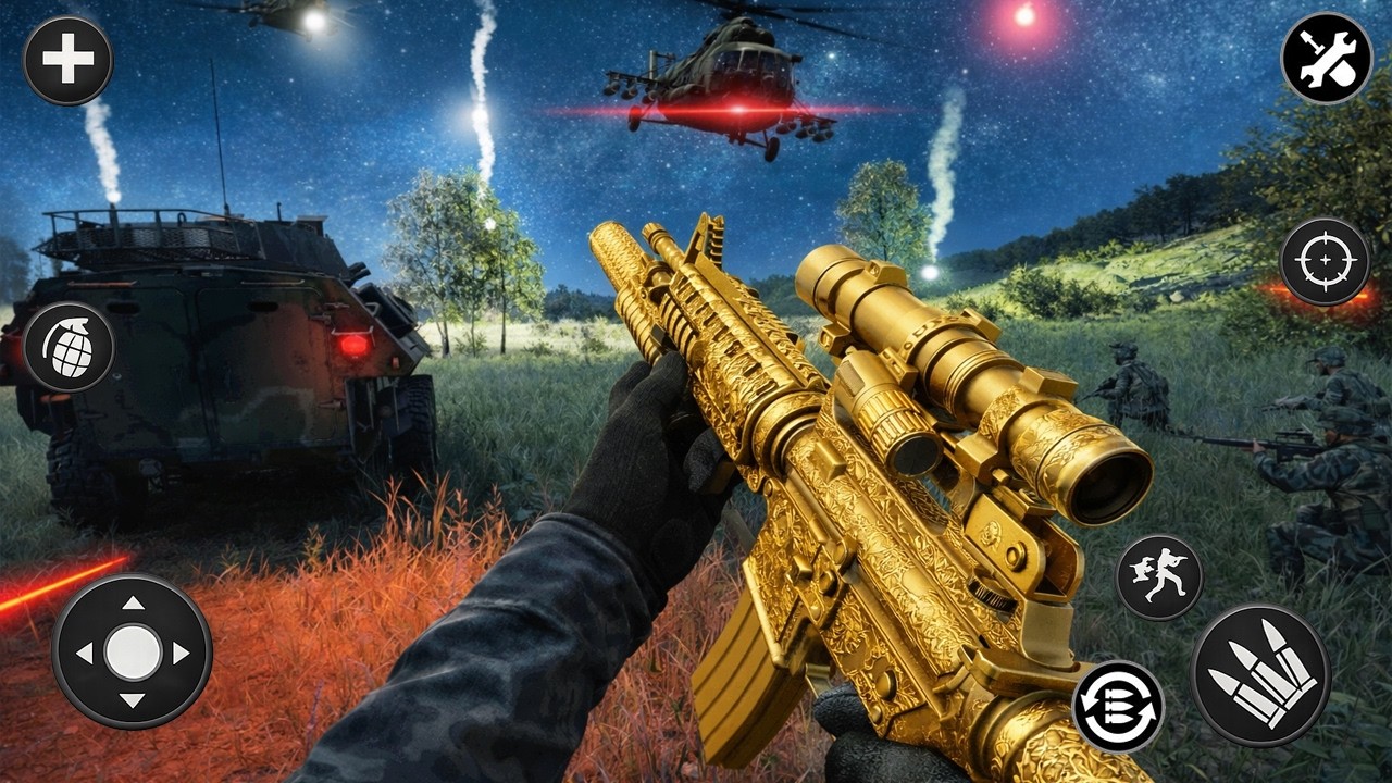 FPS Terrorism Secret Mission Shooting Games Android Gameplay