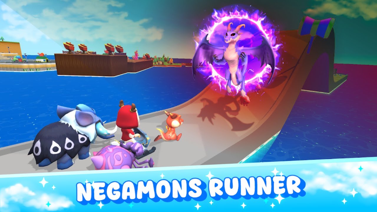 Negamons Runner: Pocket Battle Game Android Gameplay