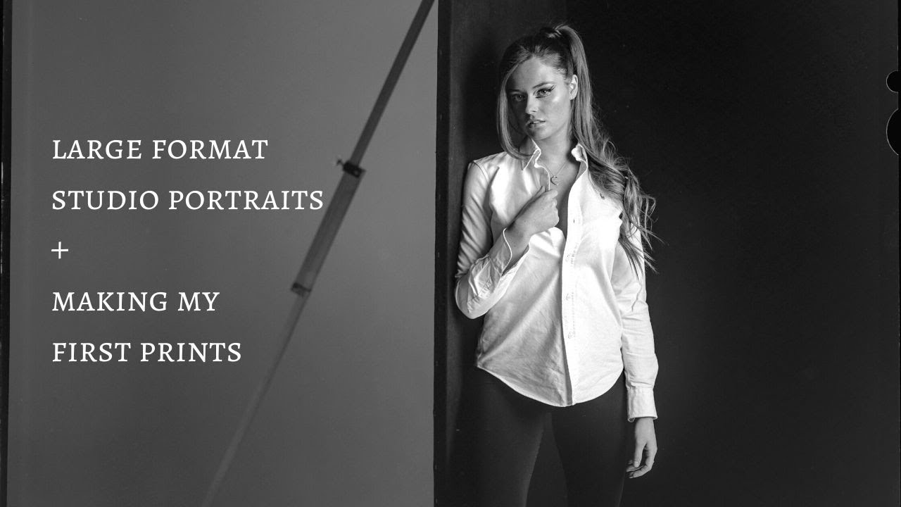Large Format Studio Portraits + Making My First Prints + Moving House + Xmas 2021