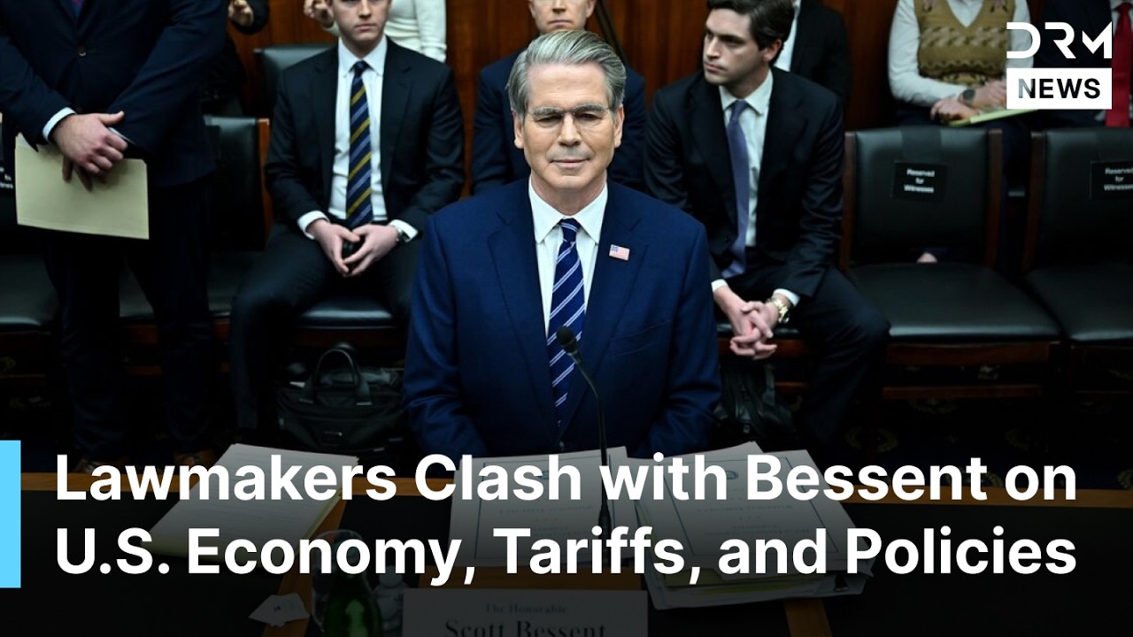 HEATED DEBATE: Lawmakers Go Nuclear on Bessent Over U.S. Economy at Congressional Hearing | AC1N