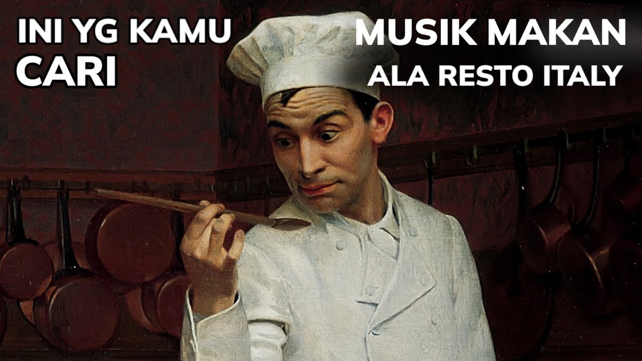 Instrumen Makan Malam di Restoran Italy