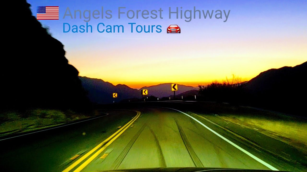 Dash Cam Tours 🚘 Angeles Forest Highway
