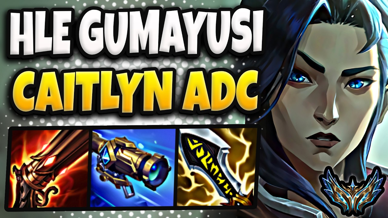 HLE Gumayusi Caitlyn vs T1 Peyz Ezreal [ ADC ] Korea Challenger 2297 LP | Patch 26.7