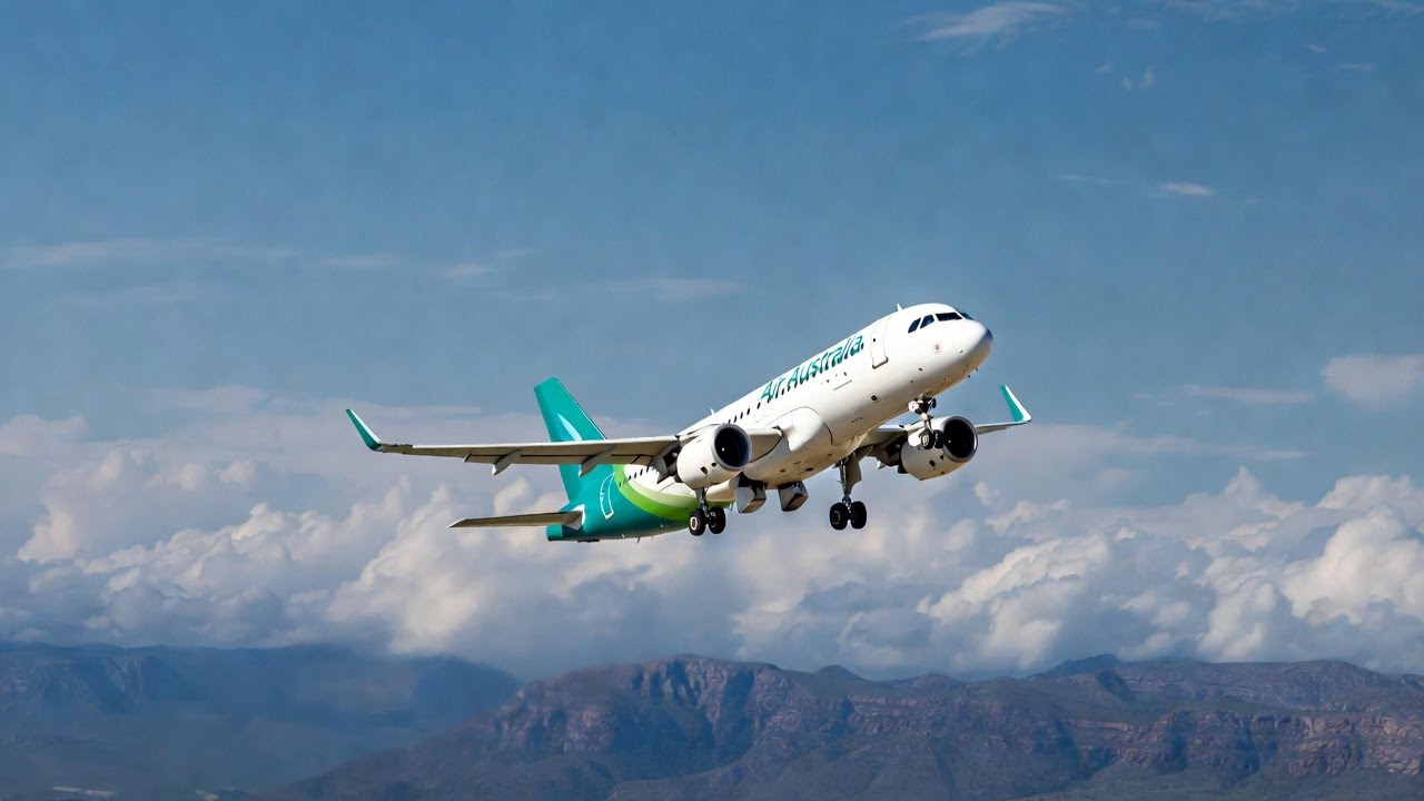 Perfect Landing at International Airport