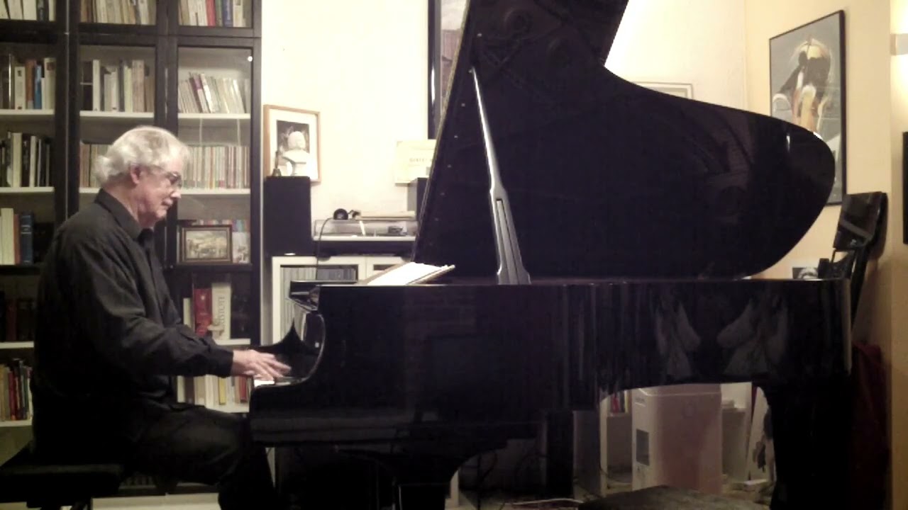 Edmund Barton Bullock, pianiste Transcription pour piano solo J. S. Bach :  l'Adagio A. Marcello
