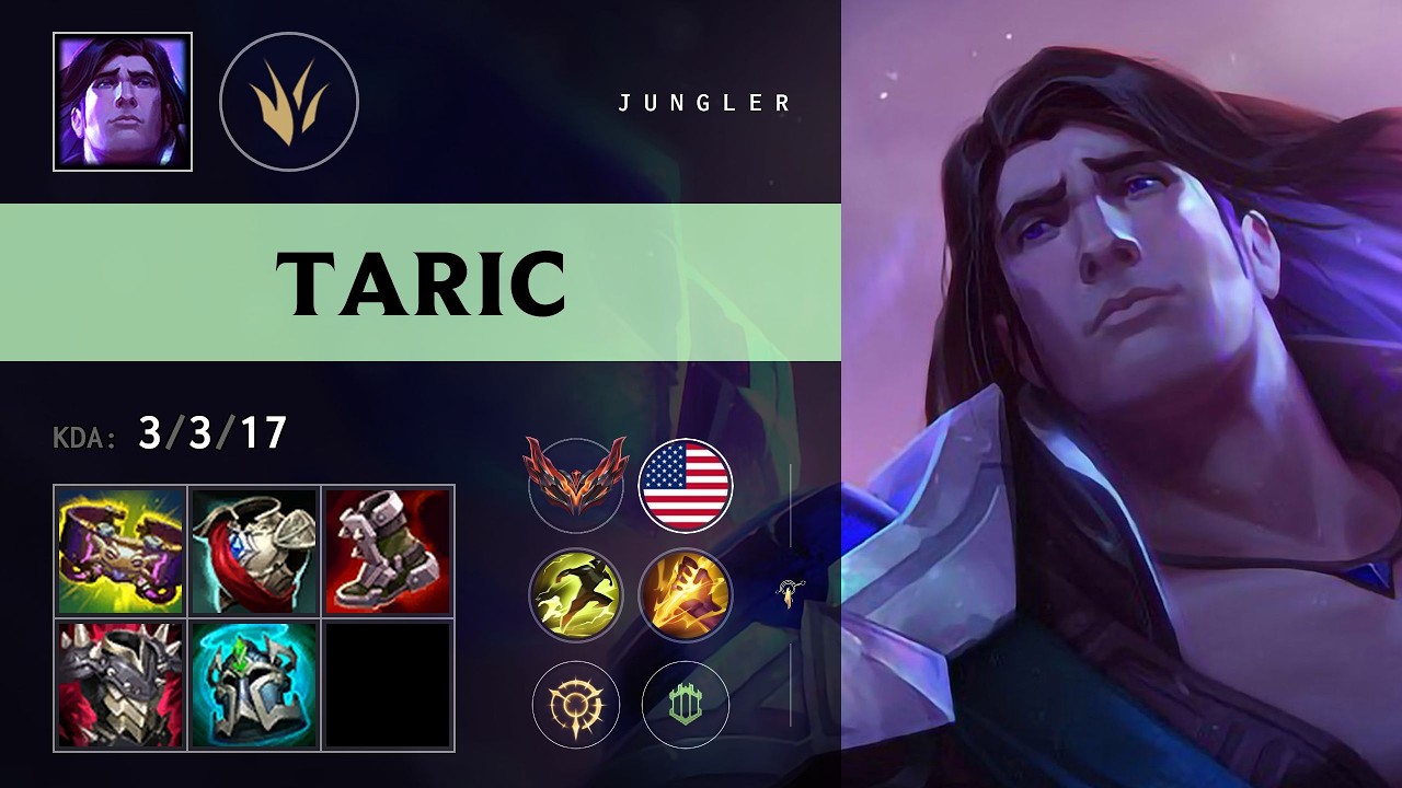 Taric Jungle vs Rengar - NA Grandmaster Patch 26.11