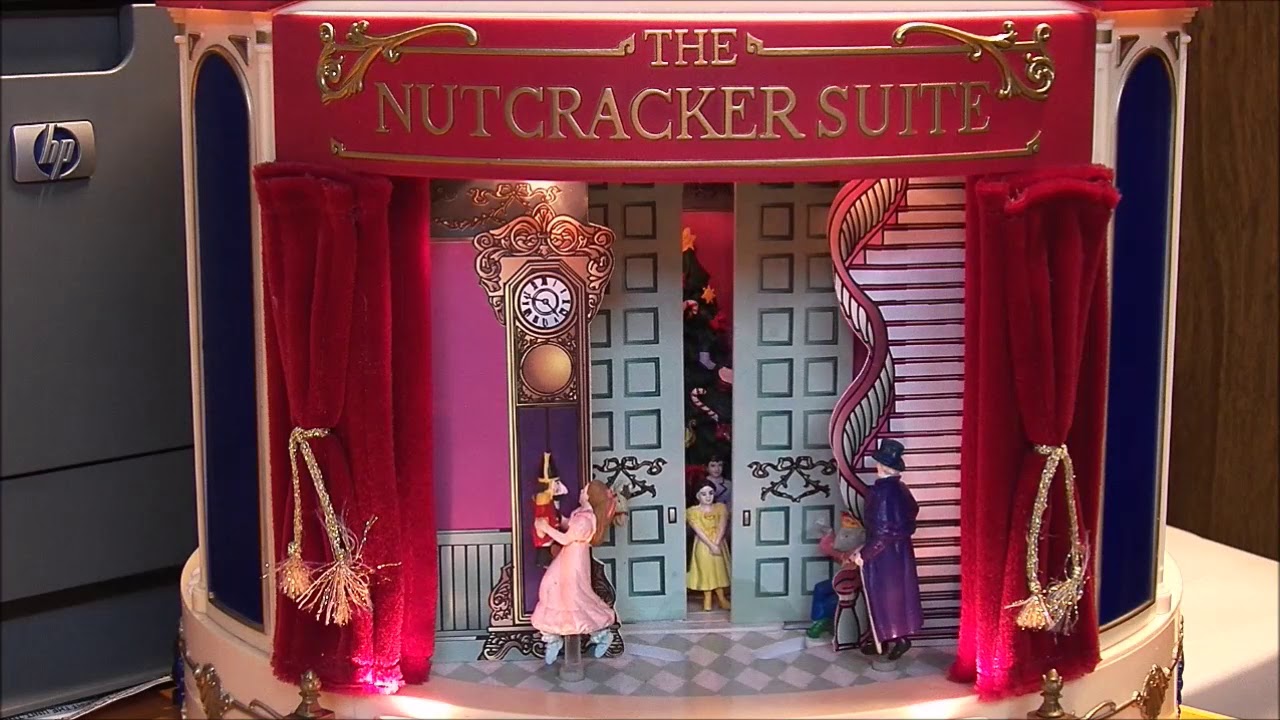 Repair Mr  Christmas the Nutcracker Suite Music Box replace motor drive belt