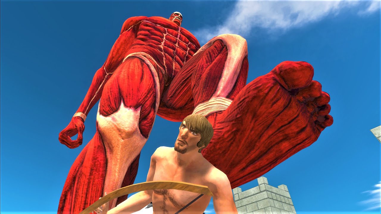 Colossal titan vs Factions Animal Revolt Battle Simulator