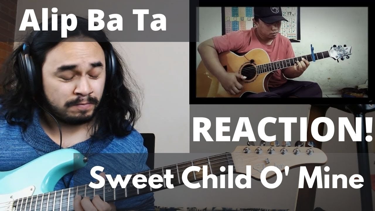Professional Musician's FIRST TIME REACTION to Alip Ba Ta - Sweet Child O' Mine