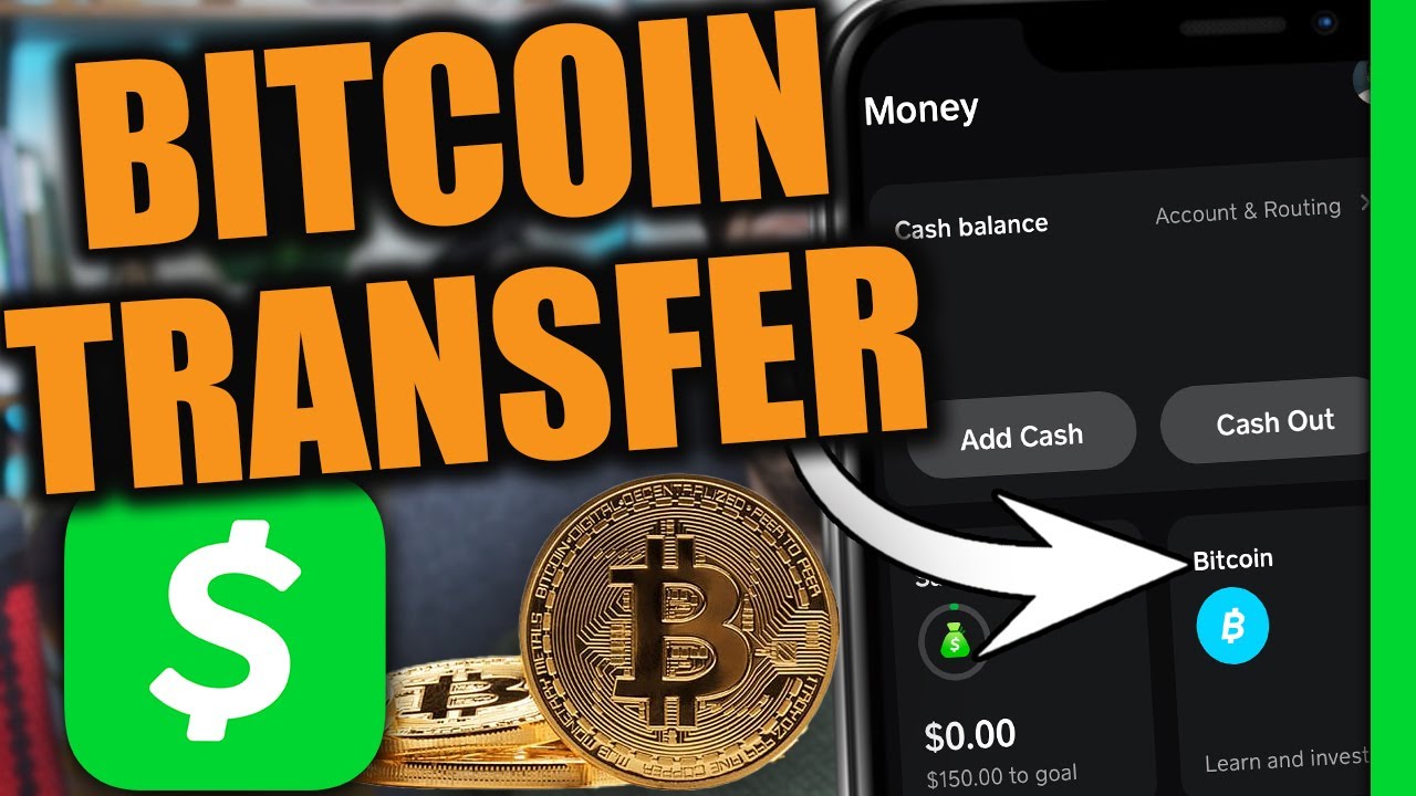 How to TRANSFER Bitcoin From Cash App
