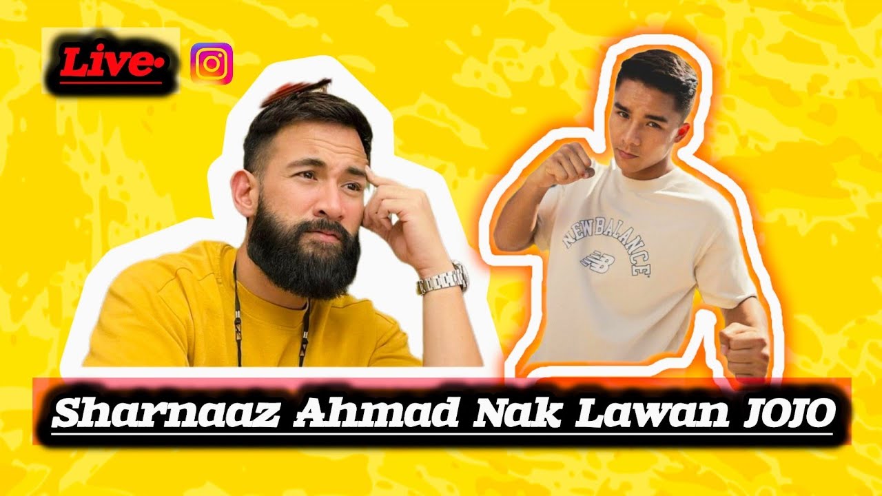 Sharnaaz Ahmad Nak Fight Johan Ghazali (Jojo) #era #sharnaazahmad #johanghazali #jojo #artismalaysia