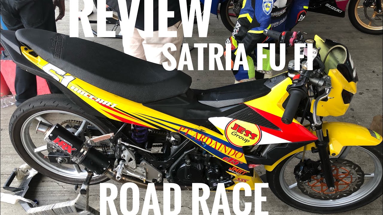 Review Suzuki Satria FU FI roadrace ||