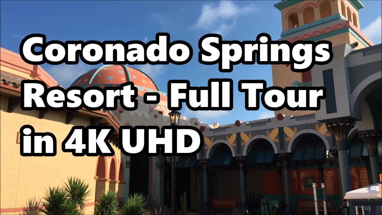 Disney's Coronado Springs Resort | Full Tour 2017 in 4K UHD | Walt Disney World