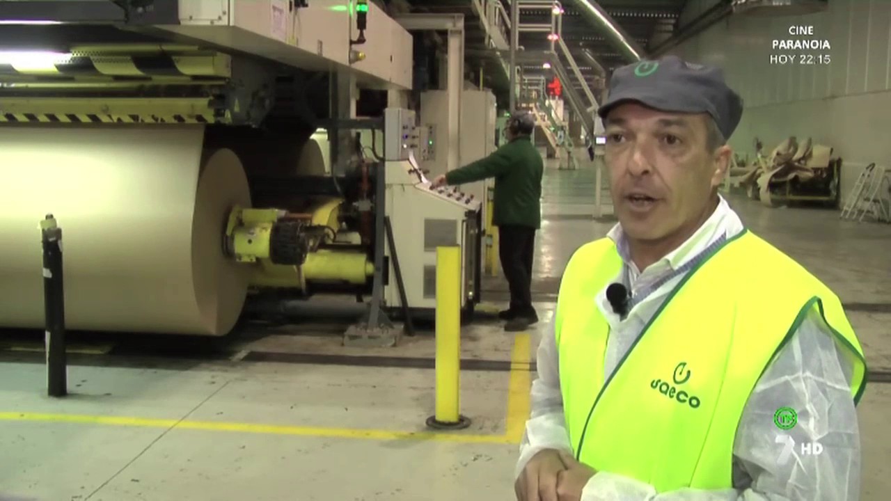 Reportaje SAECO - ¿Como se fabrica una caja de cartón?