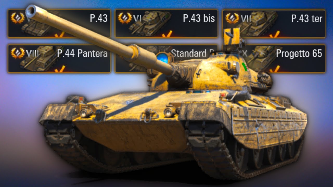 The Progetto 65 Tech Tree USED to be AMAZING!