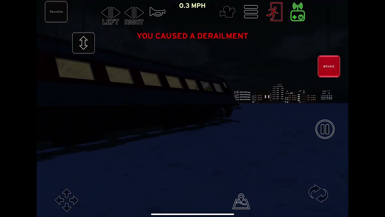 Train rail yard simulator 