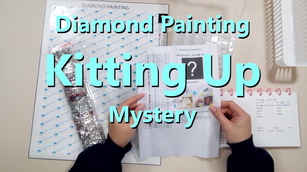 Diamond Painting Kitting Up - WYZDP on AliExpress