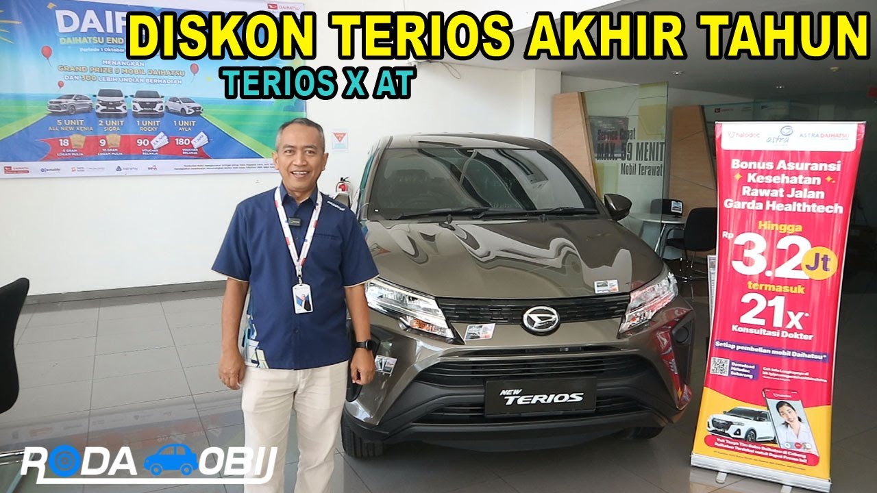 Daihatsu TERIOS X AT 2025 Program Akhir Tahun Banyak Diskon | Roda Mobil