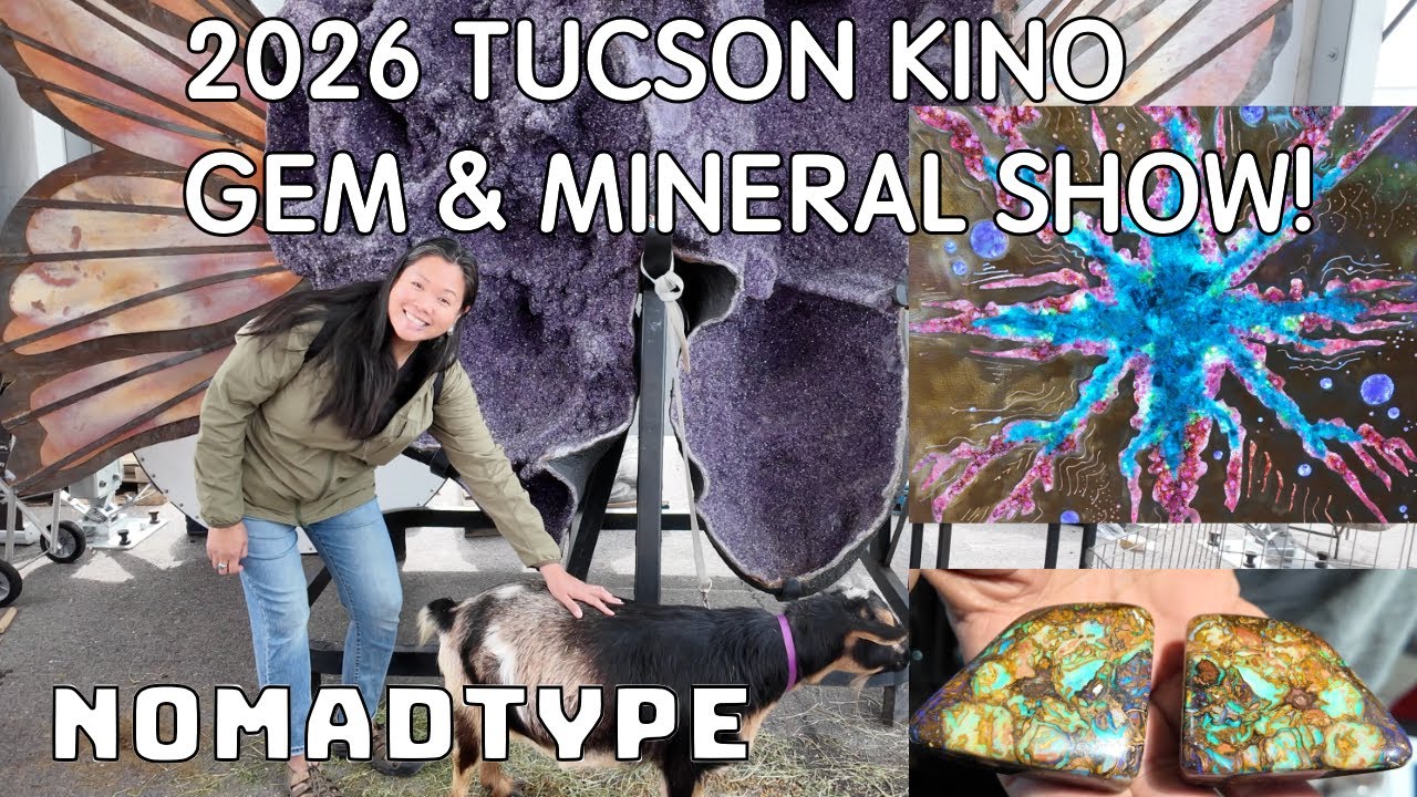 Inside the 2026 Tucson Arizona Kino Gem and Mineral Show!