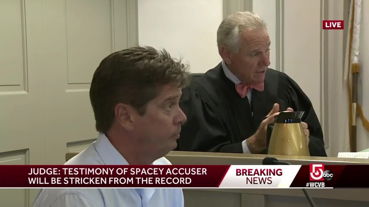 Accuser's father testifies in Spacey hearing, judge threatens to hold him in contempt
