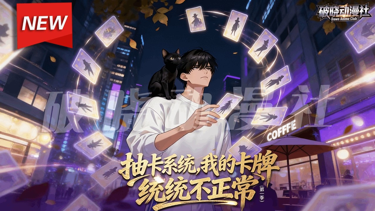 MULTISUB📢新番上线《抽卡系统：我的卡牌统统不正常》第1~55集丨十八线小演员墨非意外绑定神秘“抽卡系统”，每到午夜便随机切换身份卡牌，获得强力技能的同时却总是卷入离奇案件。#漫剧 #破晓动漫社