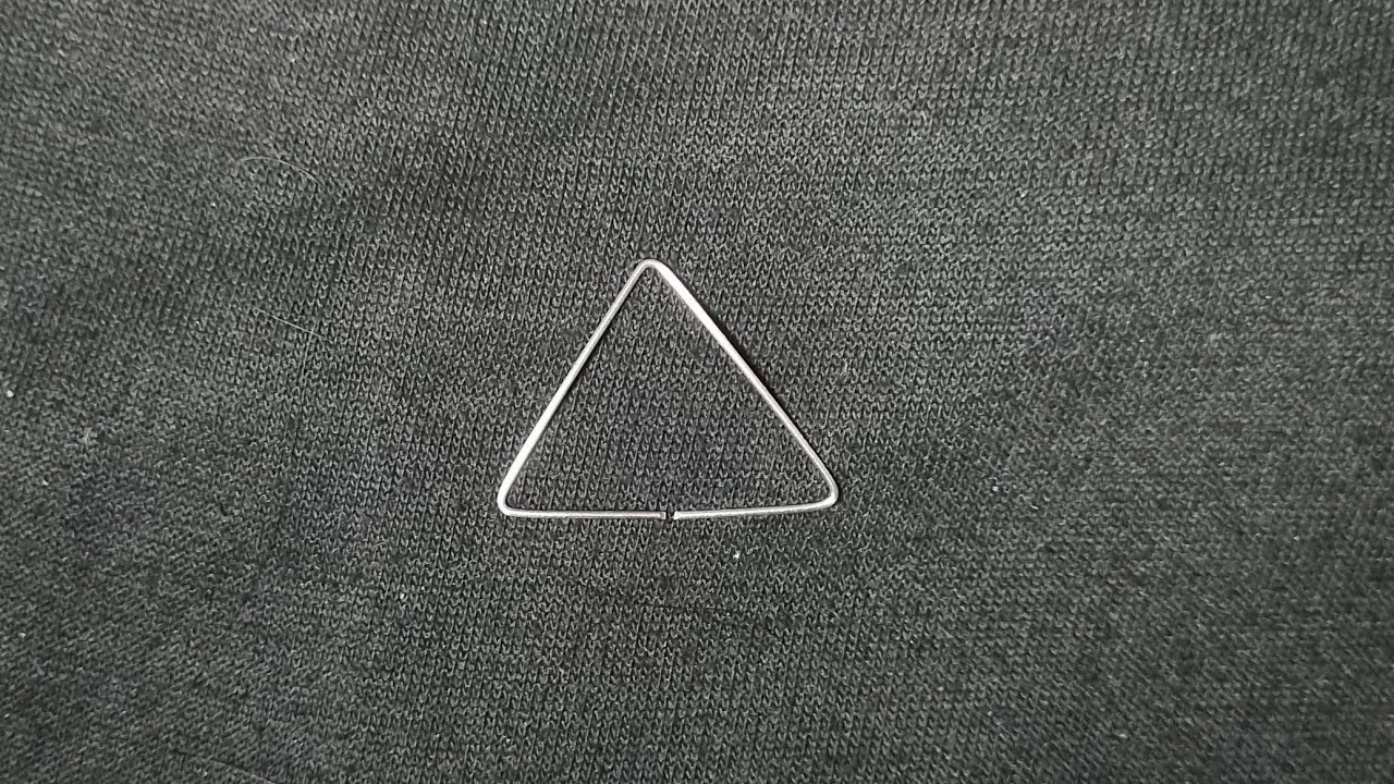 Basic Wire Bending Exercise - Triangle | Orthodontics | Dental Occlusion