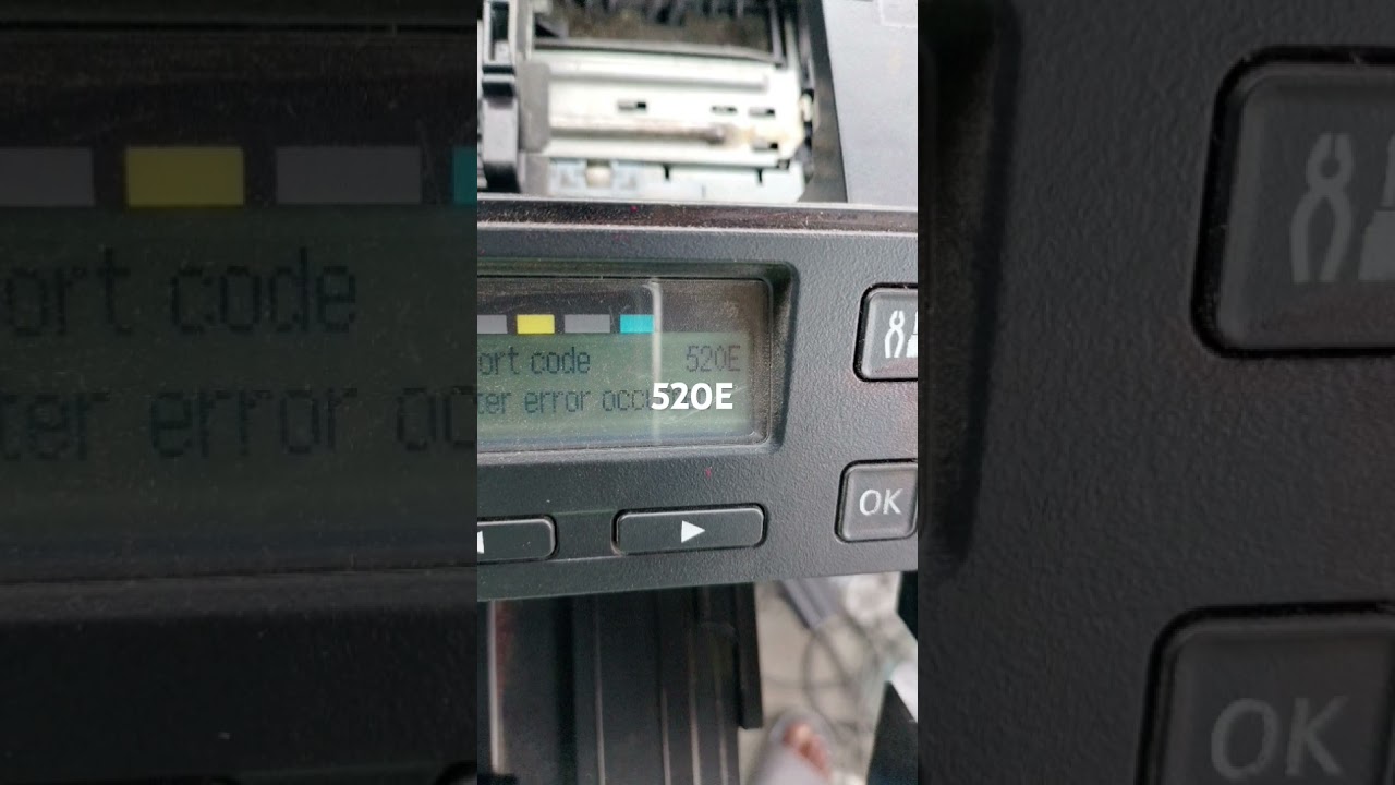 Canon TS704 and 705  All Canon ERROR CODE 520E #official  #school   #canon #printer
