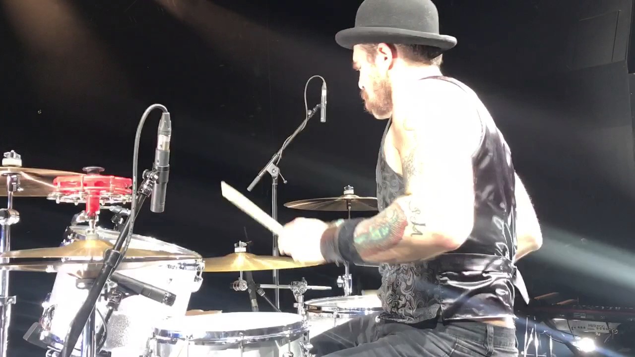 Mike Miley Drum Solo - Rival Sons in Lyon, France