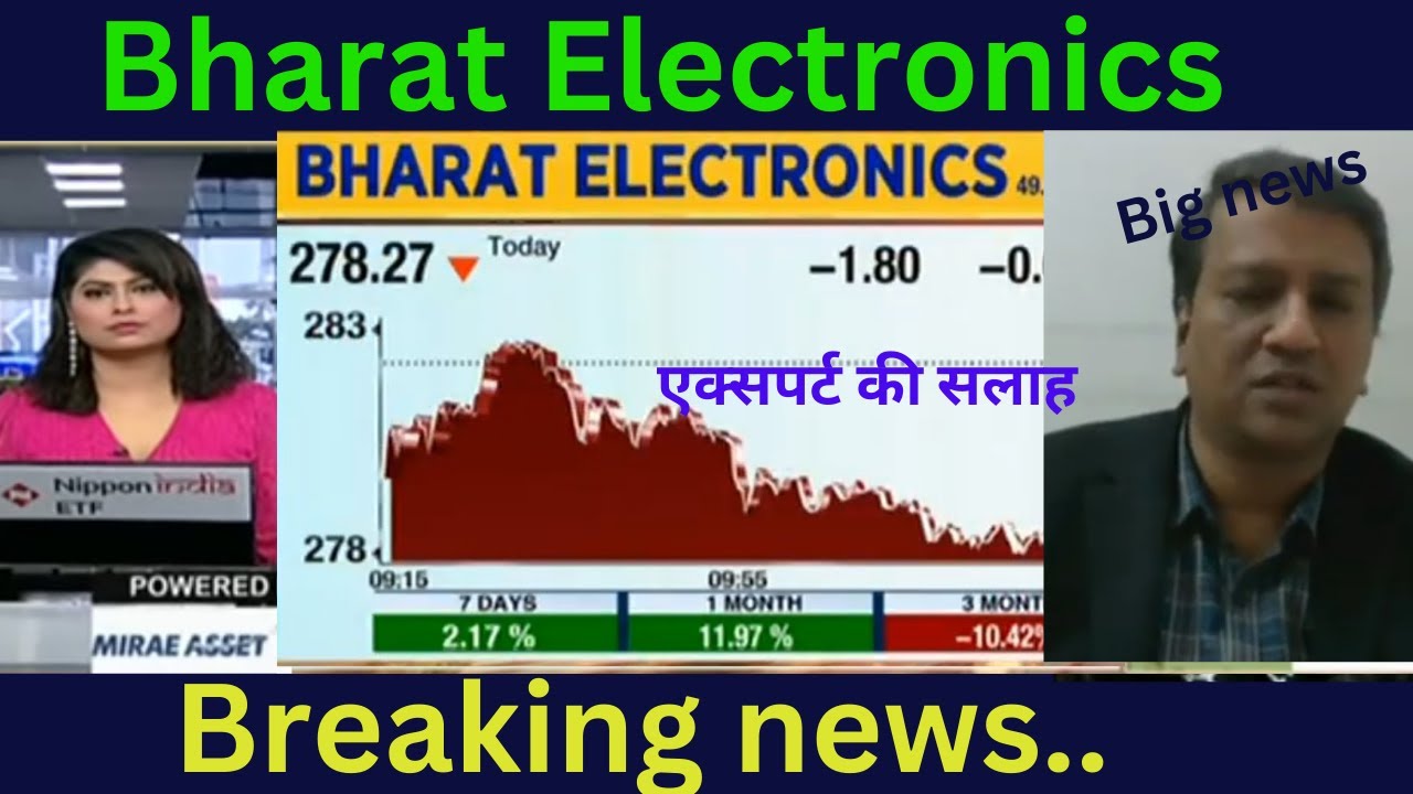 Bharat electronics Share News In Hindi|BEL के शेयरों ने क्यों पकड़ी रफ्तार?Hold करें या Exit या SL?