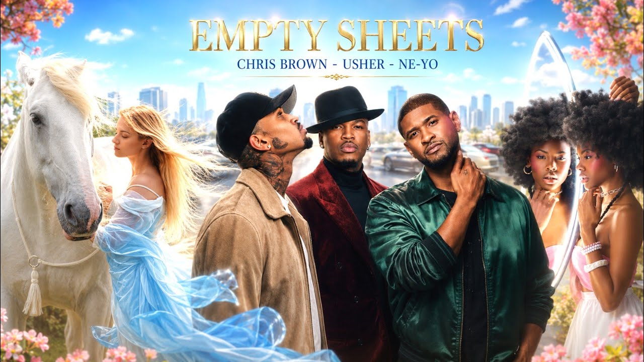 Chris Brown, Ne-Yo Ft. Usher - Empty Sheets (Midnight SuperCars Cinematic Show) | Music Video