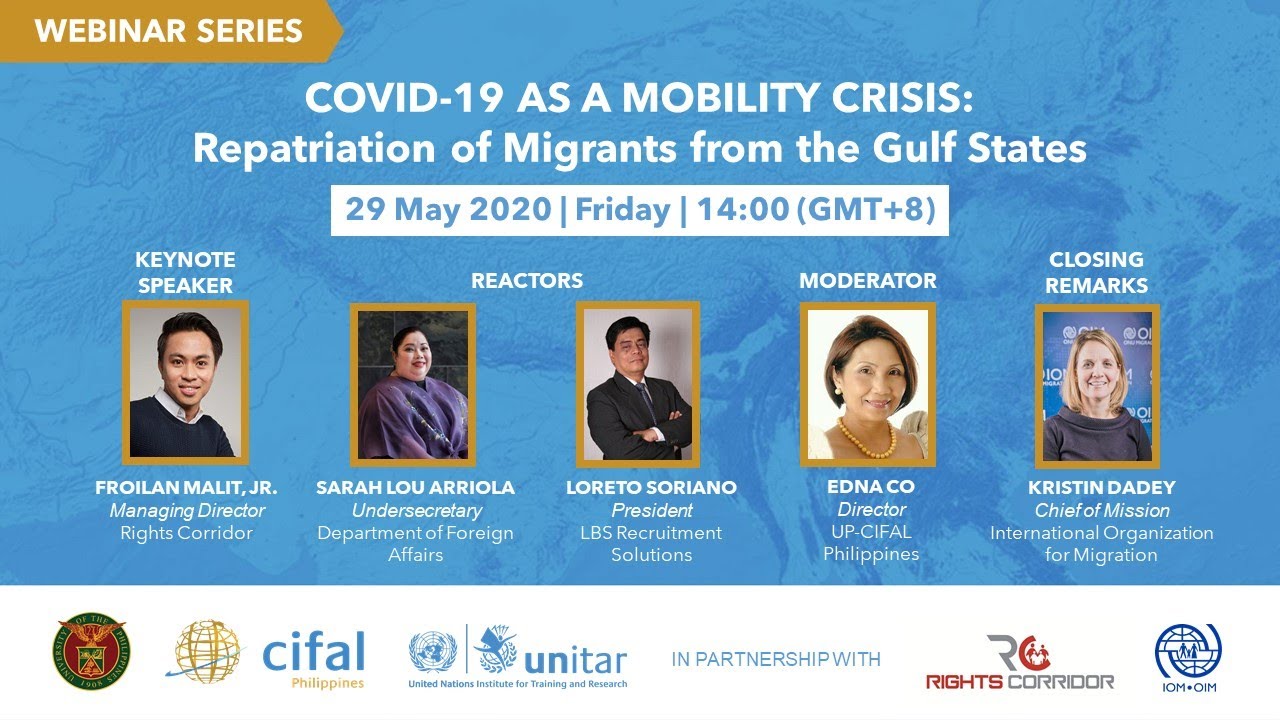 COVID 19 as a Mobility Crisis: Repatriation of Migrants from the Gulf states