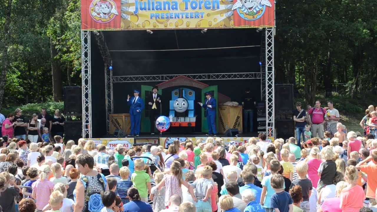 Thomas de Trein op de Koningin Julianatoren