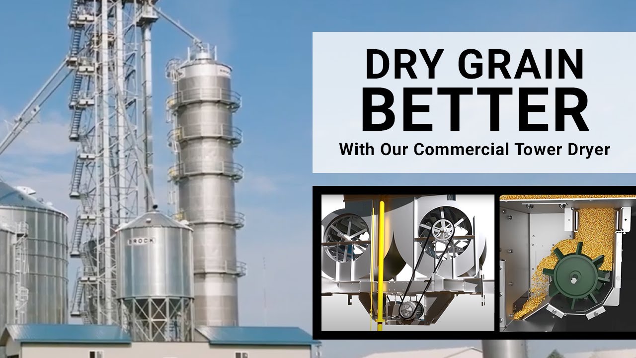 Brock BCT (Brock Commercial Tower) Dryer Animation