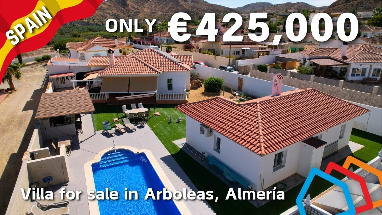 Villa Puesta – 3 Bed Villa with 3 Bed Annex & Pool in Arboleas, Almería | Dream home in Spain!