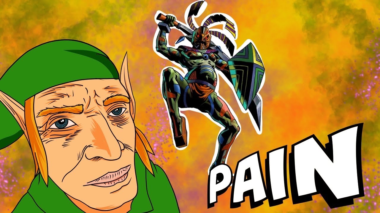 It's Thunderdome Rules Vs. Odolwa in Majora's Mask