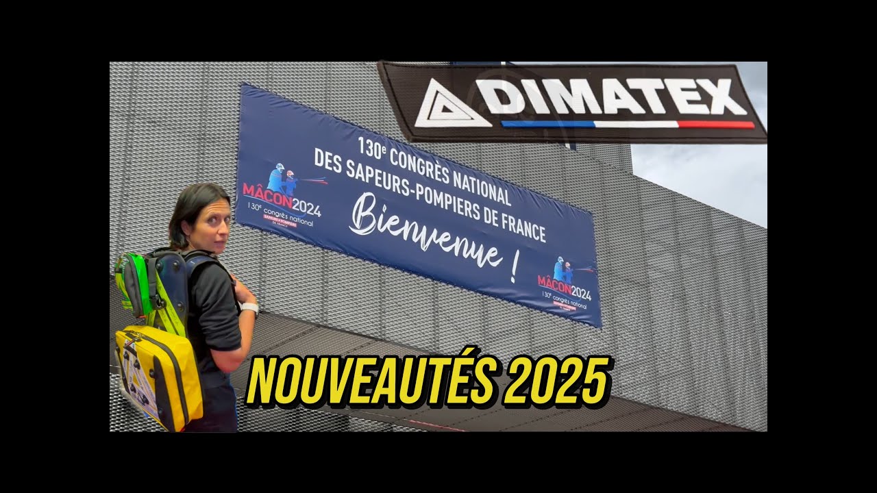 130e Congrès National des Sapeurs-Pompiers à Mâcon, nouveautés Dimatex