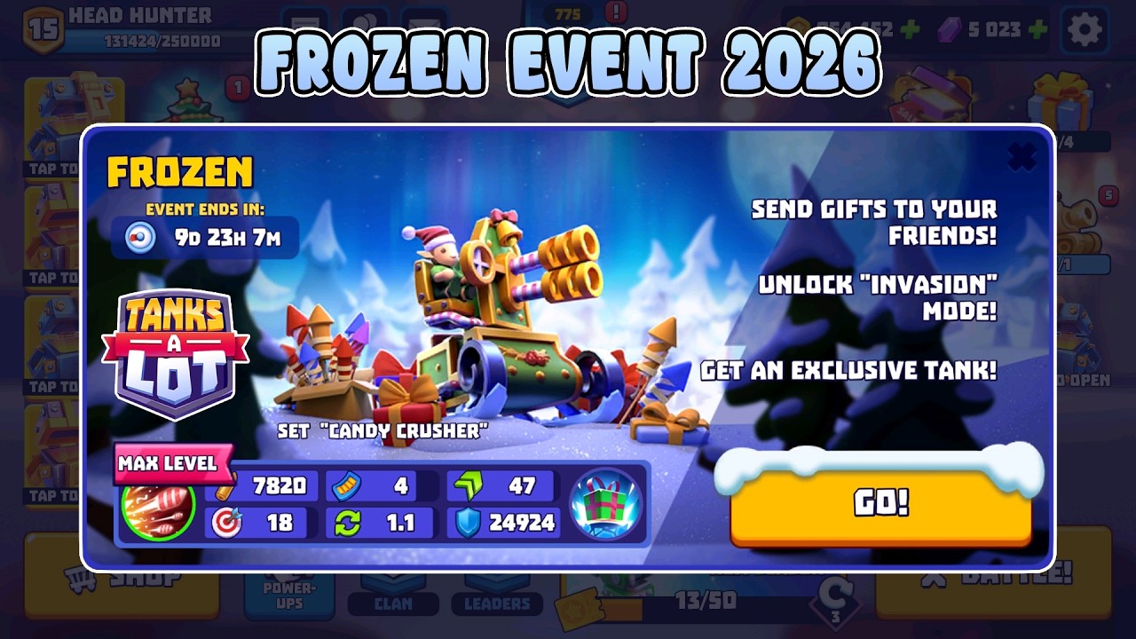 FROZEN event 2026 | Tanks A Lot