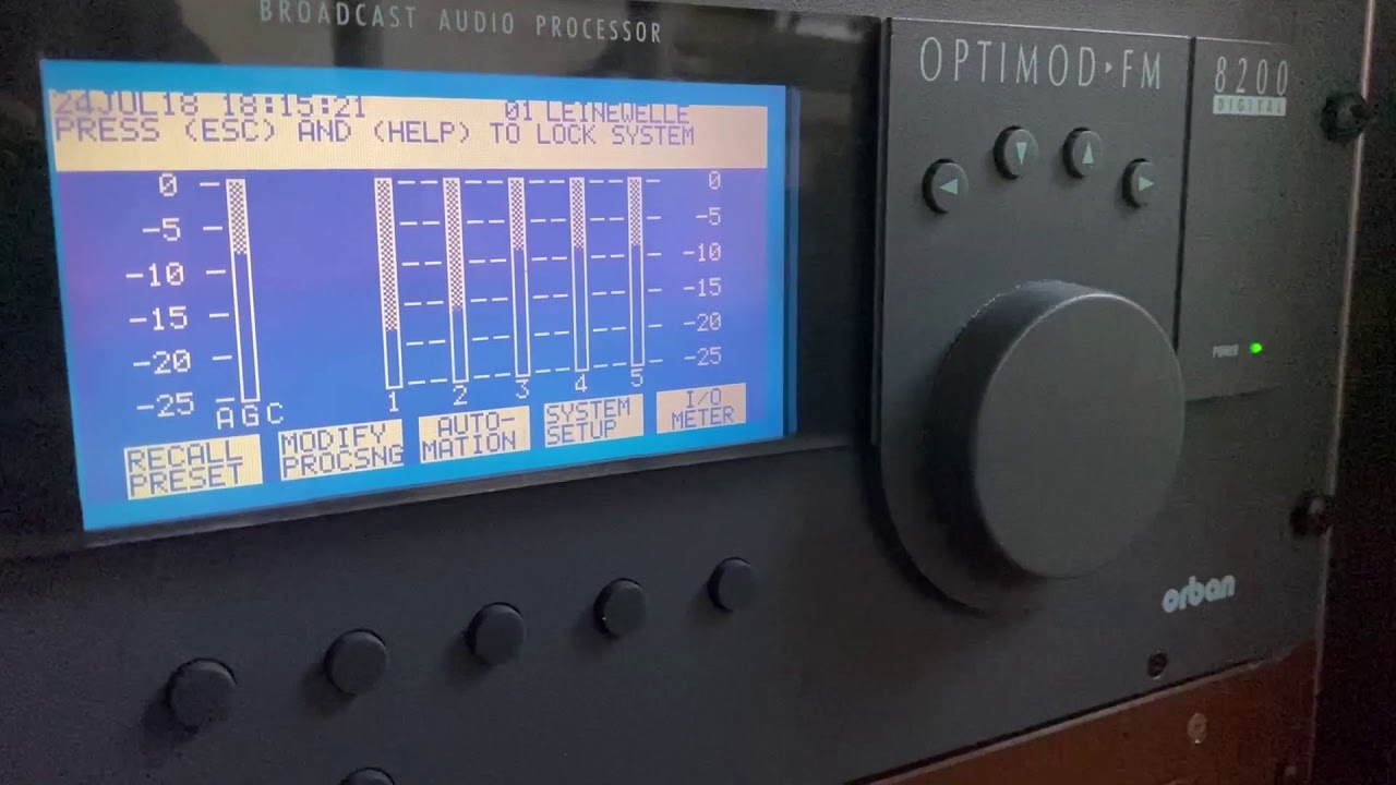 Orban FM 8200 with Stereomaxx