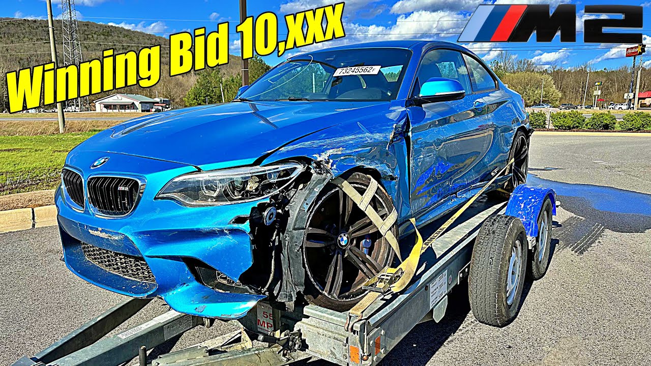 I Bought The Cheapest BMW M2 In The World But Its Wrecked!!!!!