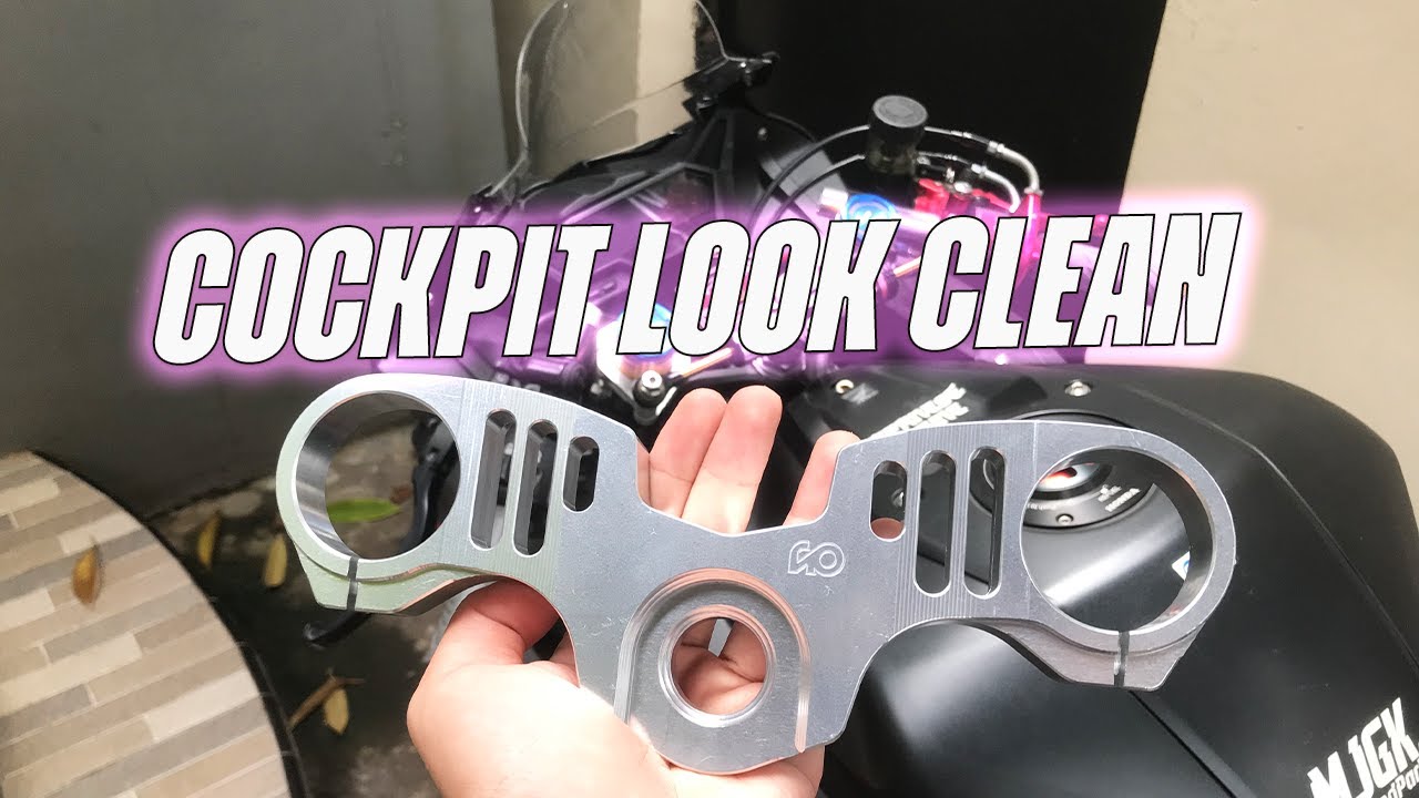 AKHIRNYA COCKPIT FULL PART PASANG TRIPLE CLAMP RACEPRO | MODIF CBR150