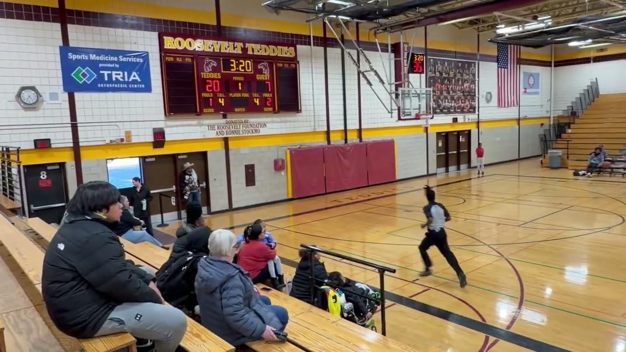 Roosevelt Boys B Basketball vs Camden